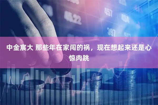 中金宸大 那些年在家闯的祸，现在想起来还是心惊肉跳